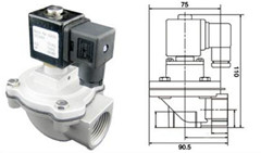 高原系列直角電磁脈沖閥 高原系列直角電磁脈沖閥