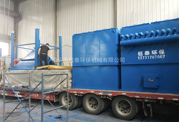 80袋脈沖除塵器 80袋脈沖除塵器