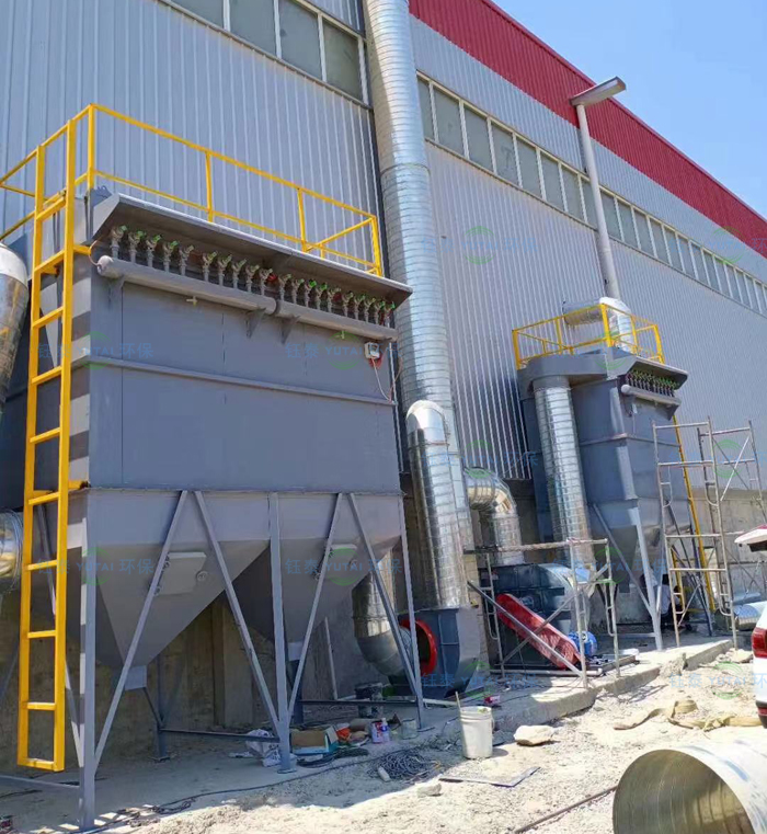 河南信陽(yáng)攪拌站粉塵治理布袋除塵器安裝驗(yàn)收 河南信陽(yáng)攪拌站粉塵治理布袋除塵器安裝驗(yàn)收