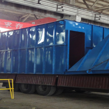 有機肥廠造粒、風選、包裝工序DMC-120除塵器已發貨